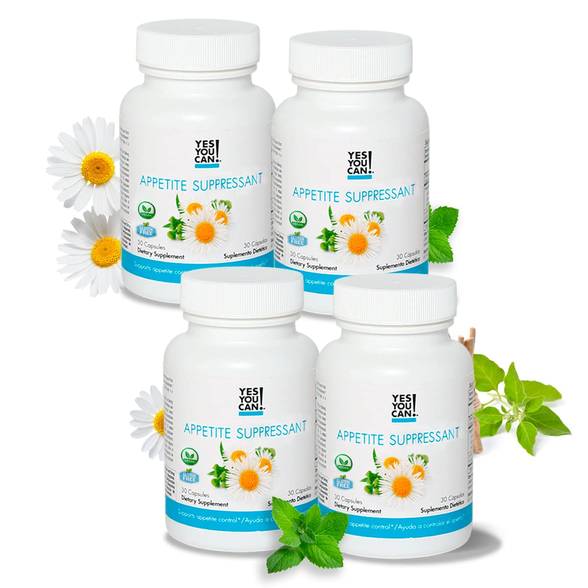 Yes You Can! Appetite Support with Ashwagandha & 5-HTP - 30 Capsules
