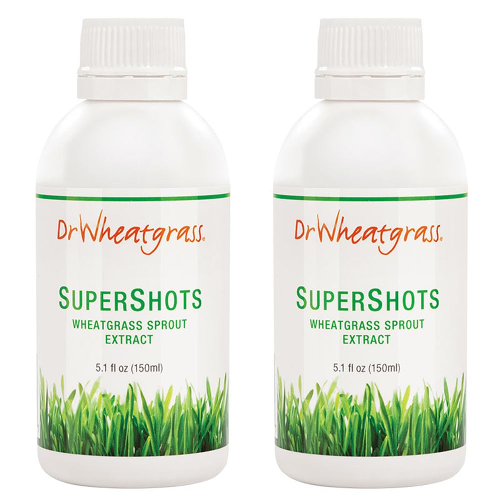 Dr Wheatgrass Supershots(30 Day Supply) - Wheatgrass Extract in