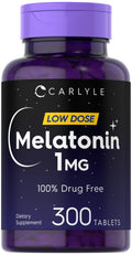 Carlyle Melatonin 1 mg Sleep Support - 300 Tablets