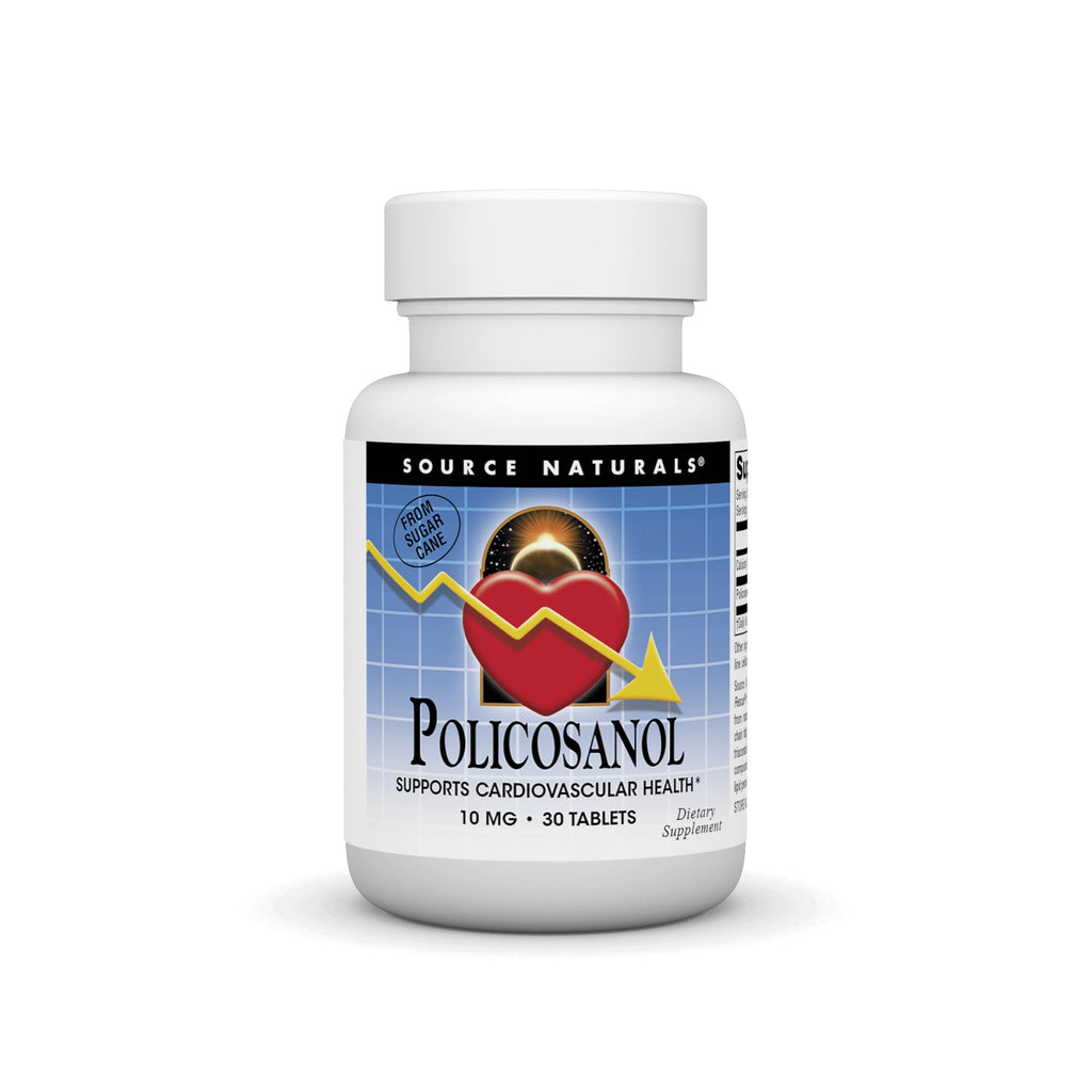 Source Naturals Policosanol 10 mg Tablet - 120 Tablets