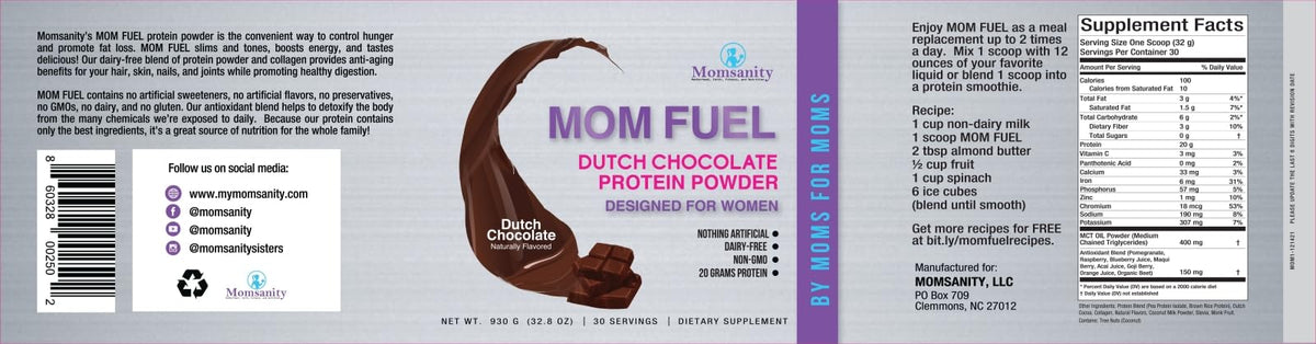 Momsanity Mom Fuel Protein