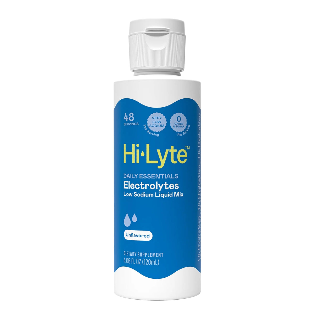 Hi-Lyte Low Sodium Electrolyte Supplement Liquid - 48 Servings