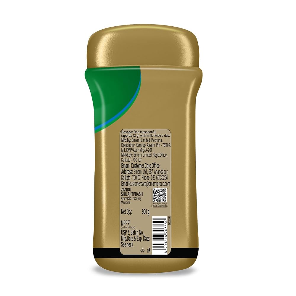 Zandu Shilajitprash Ayurvedic Herbal Paste - 900 gm - image 9