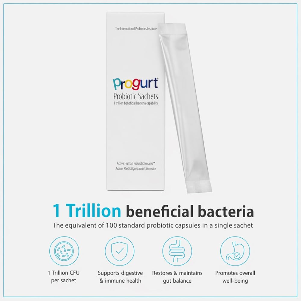PROGURT Probiotic Sachets 1 Trillion CFU - 5 Pack - image 2