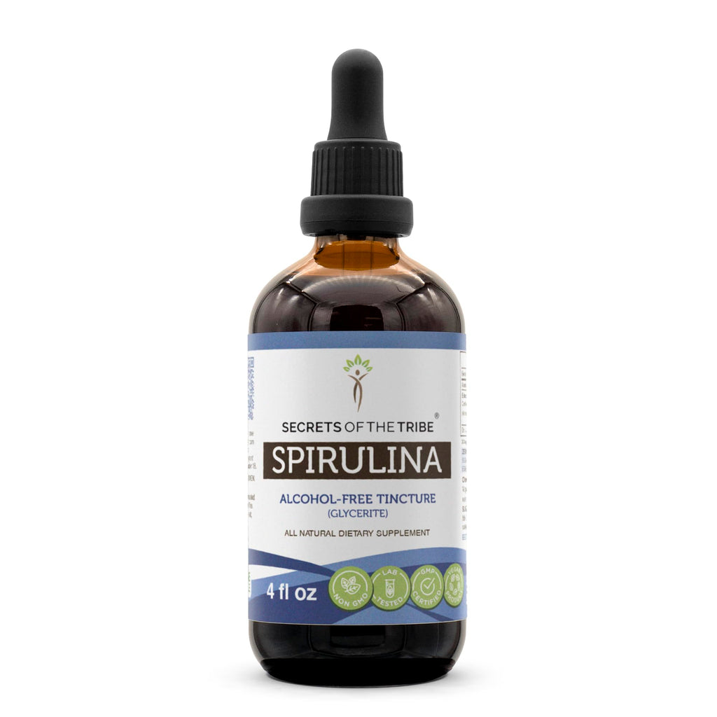 Secrets of the Tribe Spirulina Alcohol-Free Liquid Extract