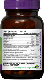 Oregon's Wild Harvest Lion's Mane Plus Brain & Memory Support - 60 Capsules - image 2