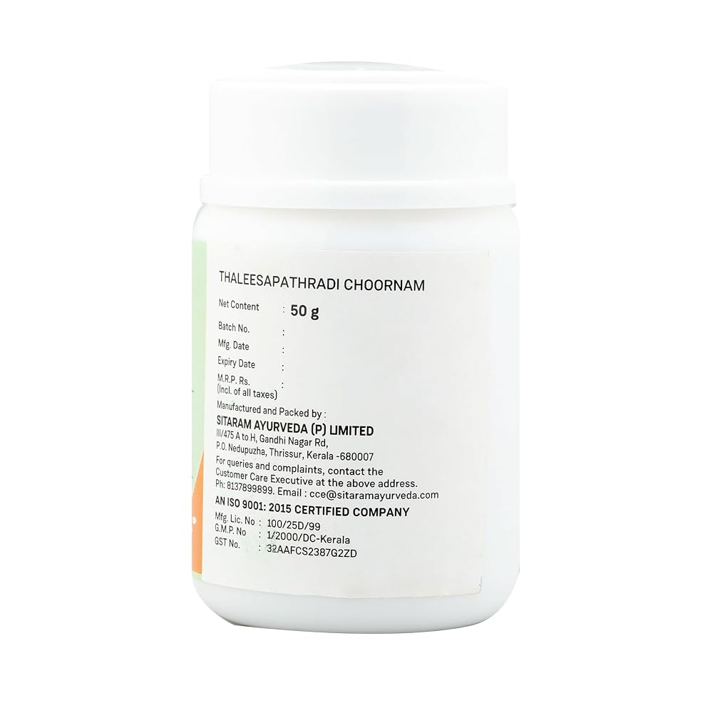 Sitaram Ayurveda Talisapatradi Churnam - 50 g - image 2