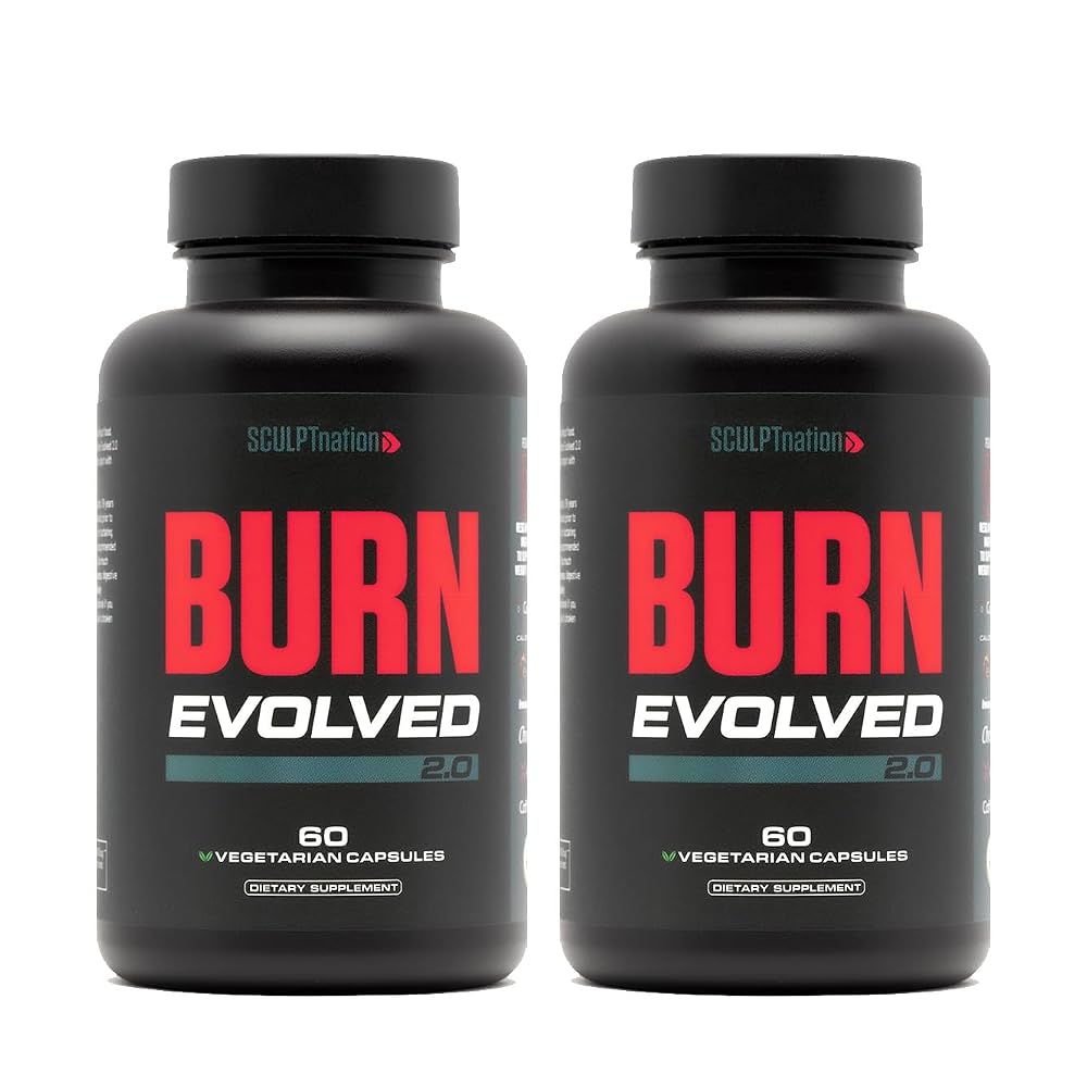 Sculpt Nation Burn Day for Men Metabolism Booster - 120 Capsules
