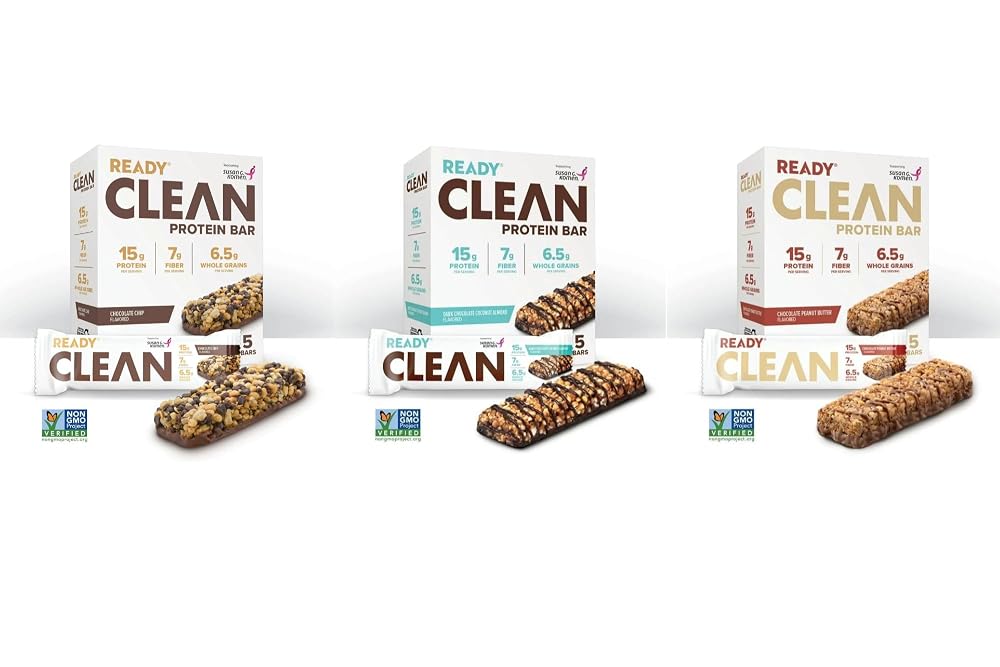 Generic Ready Clean Protein Bars Variety Pack - 15 Bars - image 4