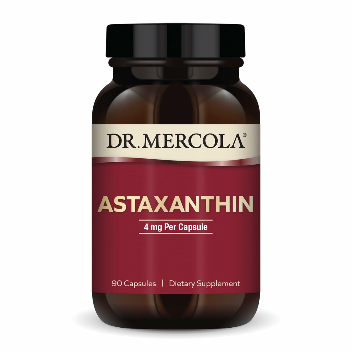 Dr. Mercola Organic Astaxanthin 4 mg - 90 Capsules