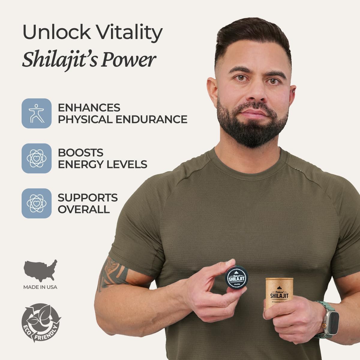NATURAL SHILAJIT Capsules for Energy & Vitality - 60 Count - image 4
