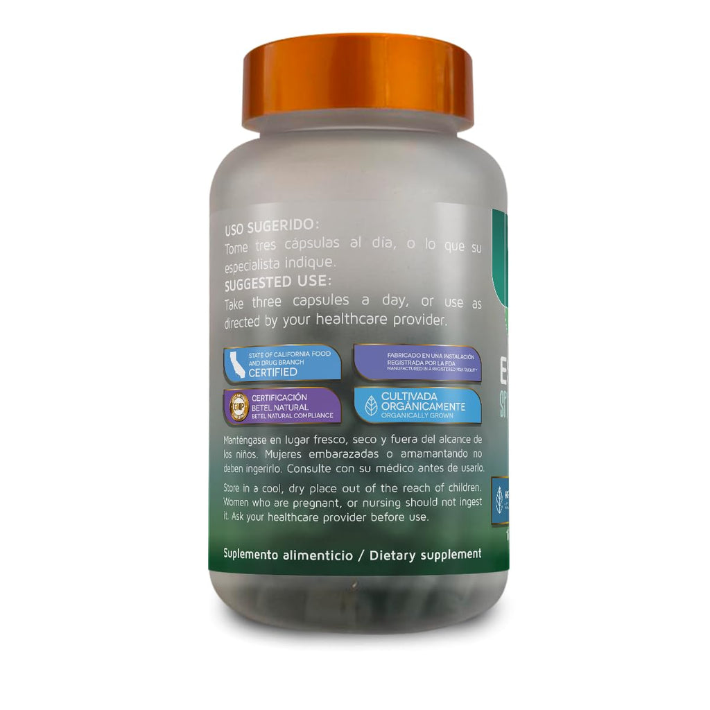 Betel Natural Spirulina 1500 mg Protein - 90 Capsules - image 3