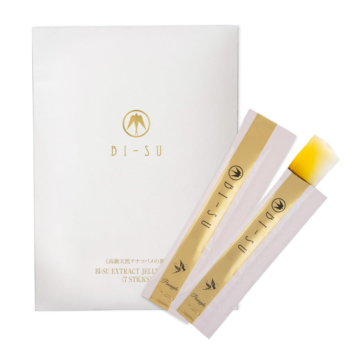 BI-SU Bird's Nest Essence Collagen Jelly Stick with Vitamin C