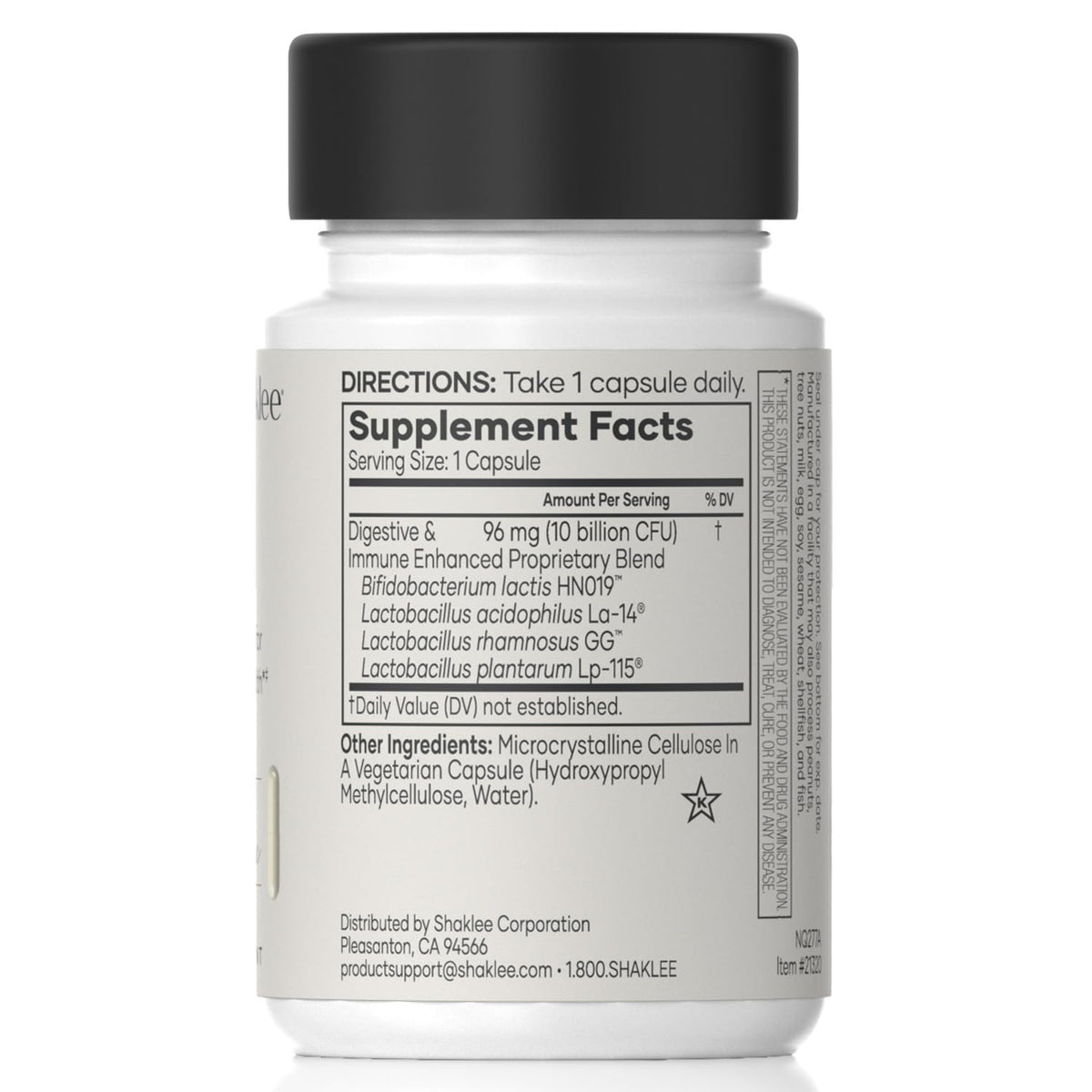 Shaklee Optiflora DI Probiotic 10 Billion CFUs - 30 Capsules - image 2