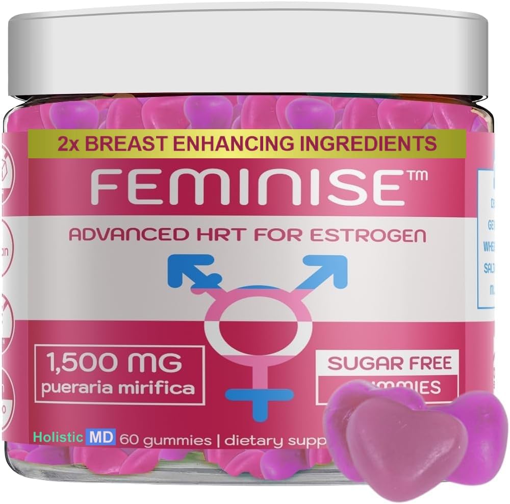Holistic MD HRT Estrogen Supplement for Women - 60 Gummies