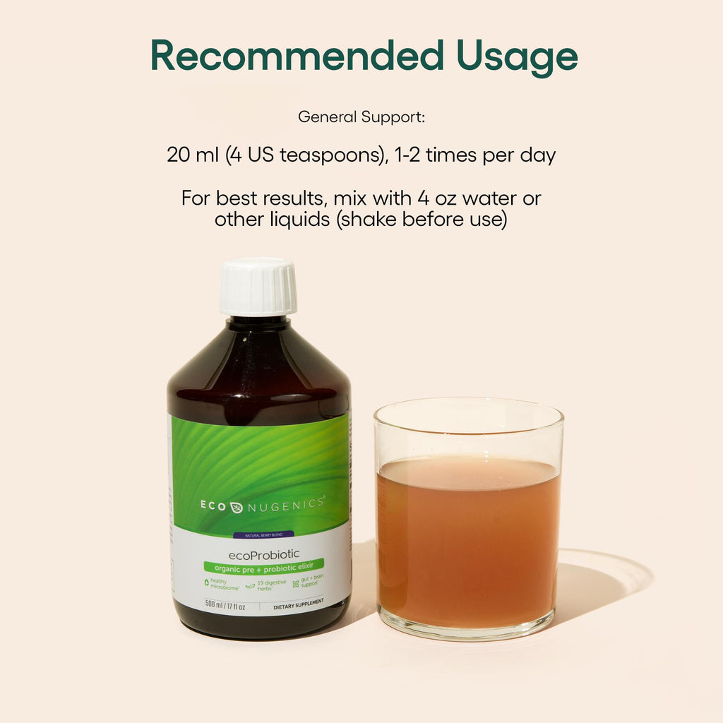 EcoNugenics ecoProbiotic Fermented Liquid - 17 Fl Oz - image 4