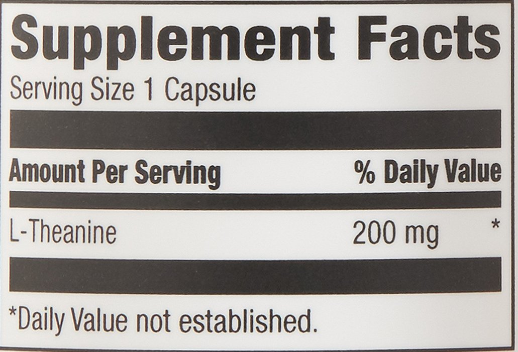 Amazon Elements L-Theanine 200mg - 60 Capsules - image 5