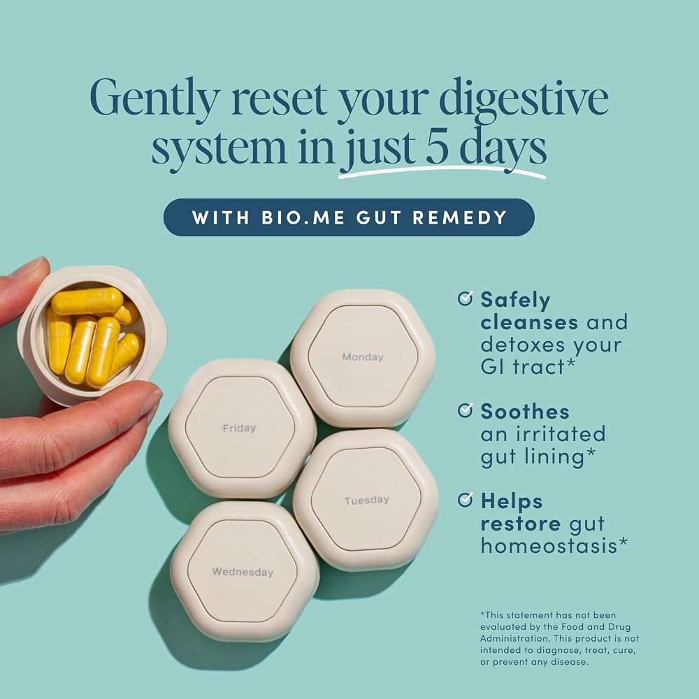 Bio.me Gut Remedy Capsules 5-Day Cleanse - 30 Capsules - image 2