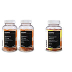 Solimo Vitamin C and Vitamin D3 Gummies Bundle