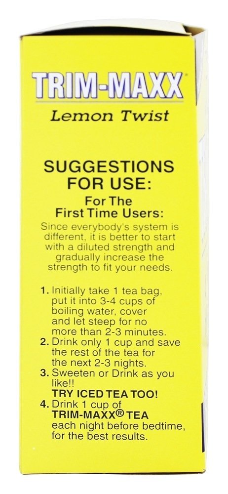 Body Brkthrough Trim-Maxx Lemon Twist Tea Bags - 70 Count - image 4