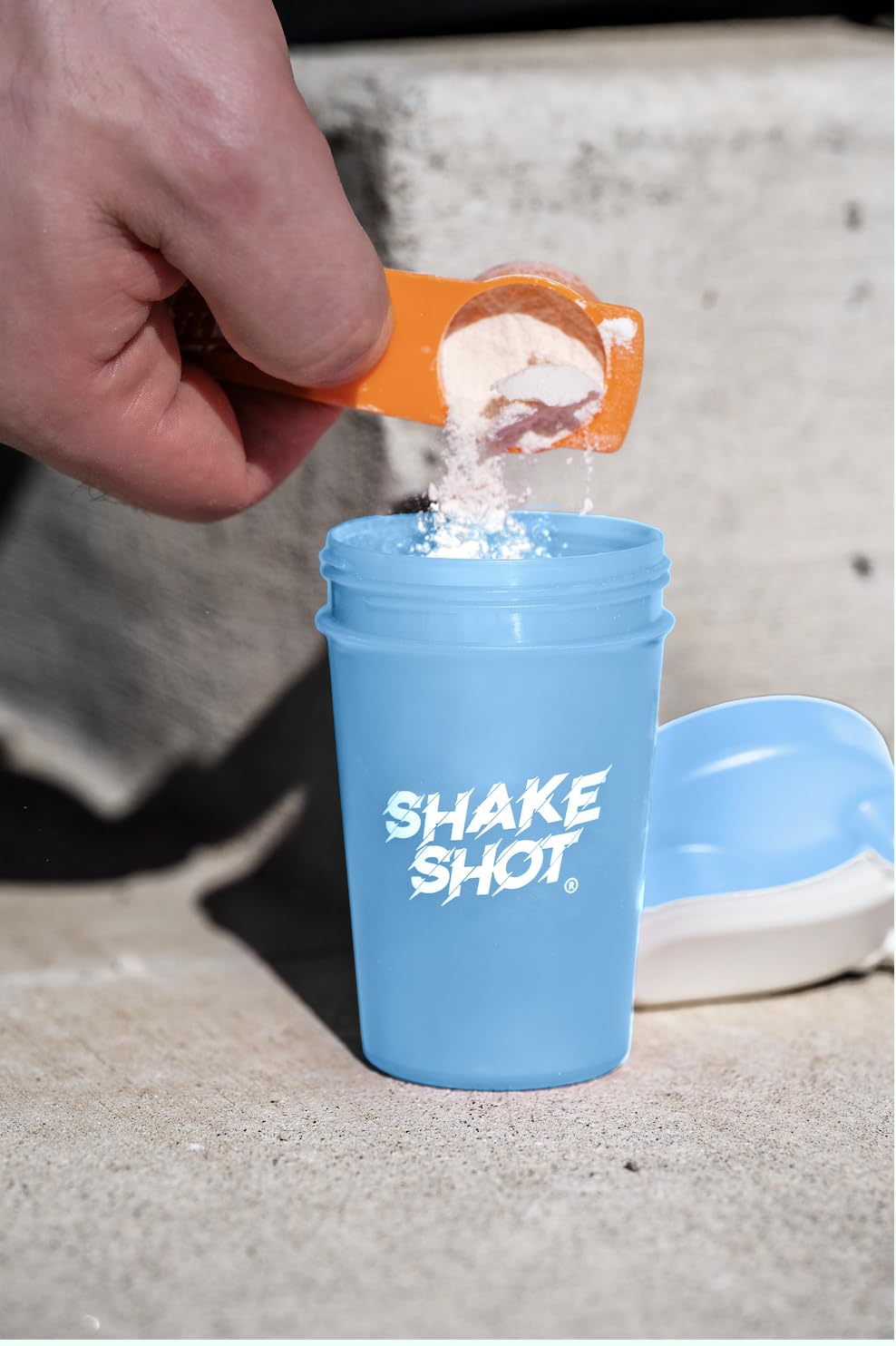 Shake Shot - 4oz (120ml) Mini Shaker Bottle for Pre Workout