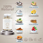 Herbal-avRay Glutathione Skin Whitening Capsules - 90 Vegan Capsules - image 3