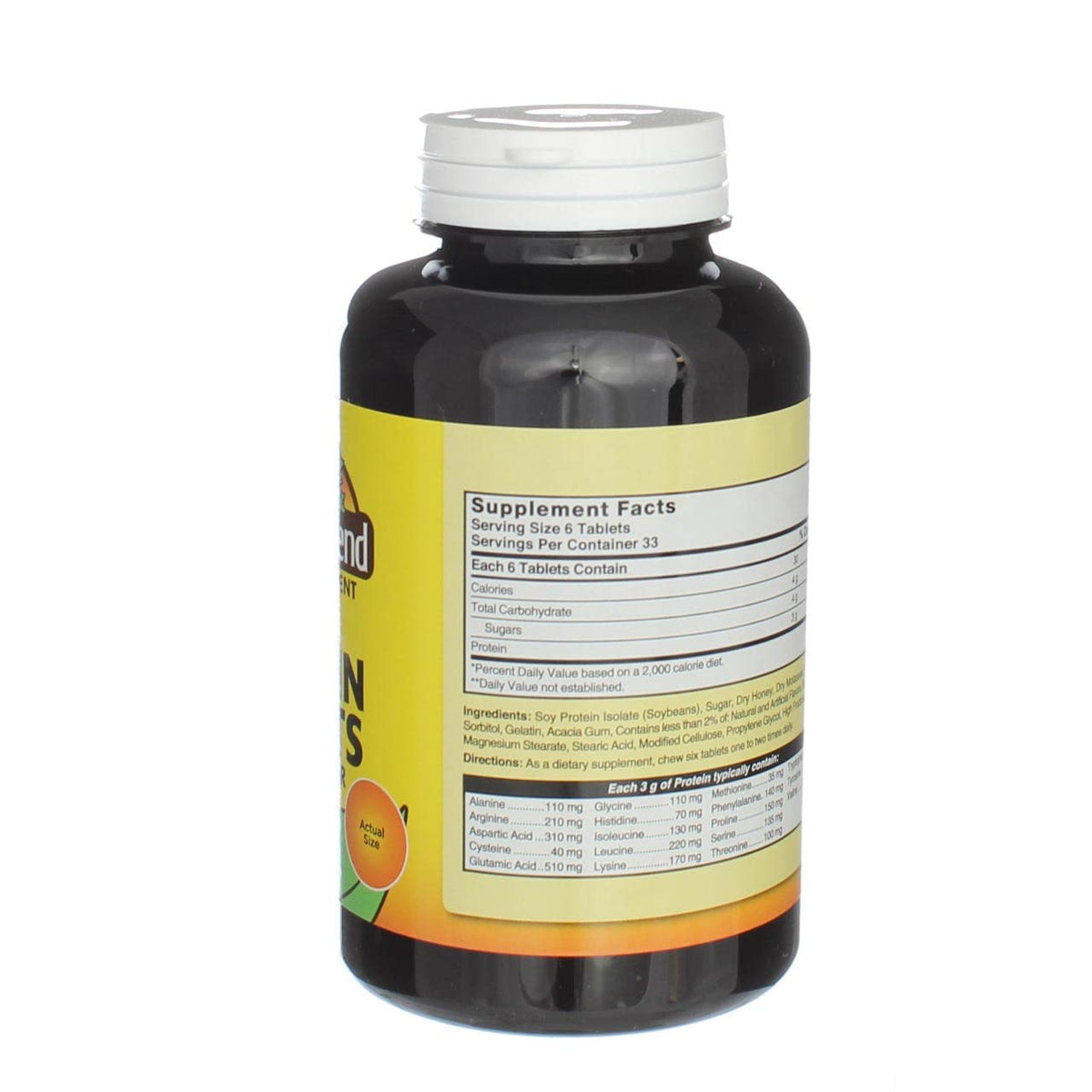Nature's Blend Protein Tablets Honey Flavor - 200 Tablets - image 4