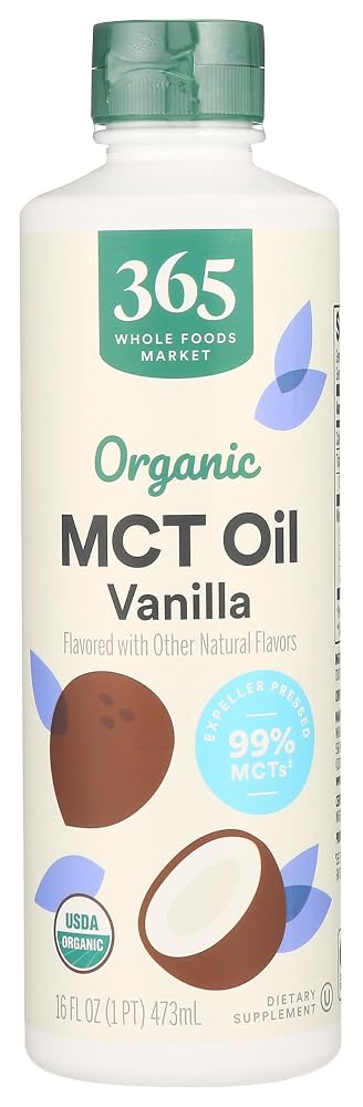 365 by Whole Foods Market Organic Vanilla MCT Oil - 16 Fl Oz