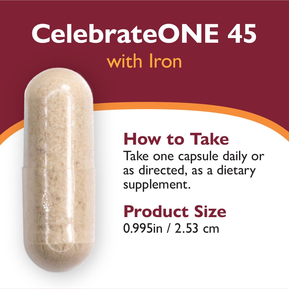 Celebrate Vitamins CelebrateONE 45 Bariatric Multivitamin with Iron - image 6
