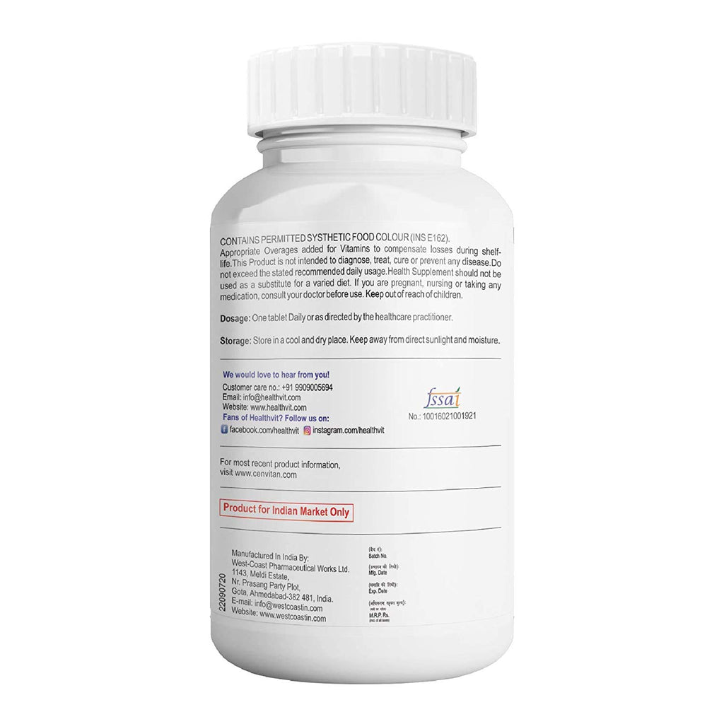 Dharma Healthvit Cenvitan Women Multivitamin with 26 Nutrients - 60 Tablets - image 3