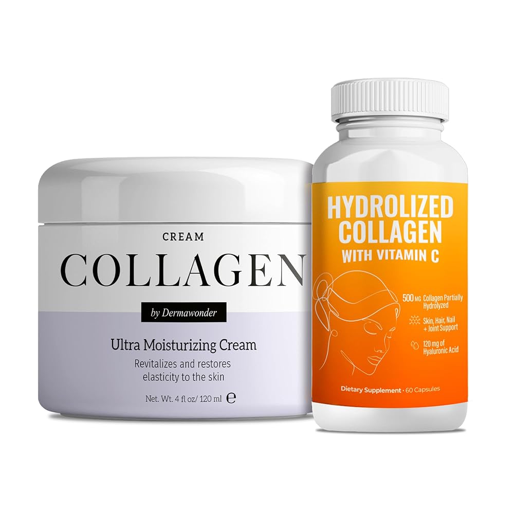 AURA VITAMINS Ultra Collagen Pack with Vitamin C - 60 Capsules