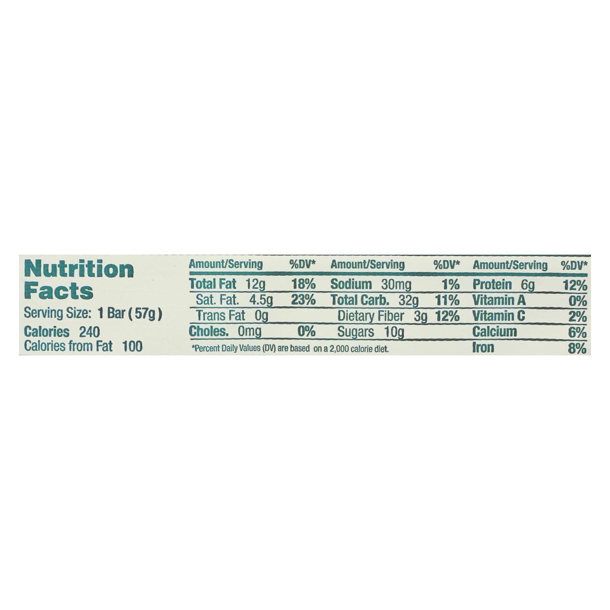 GoMacro Organic Macrobar Peanut Butter Chocolate Chip - 12 Bars - image 2