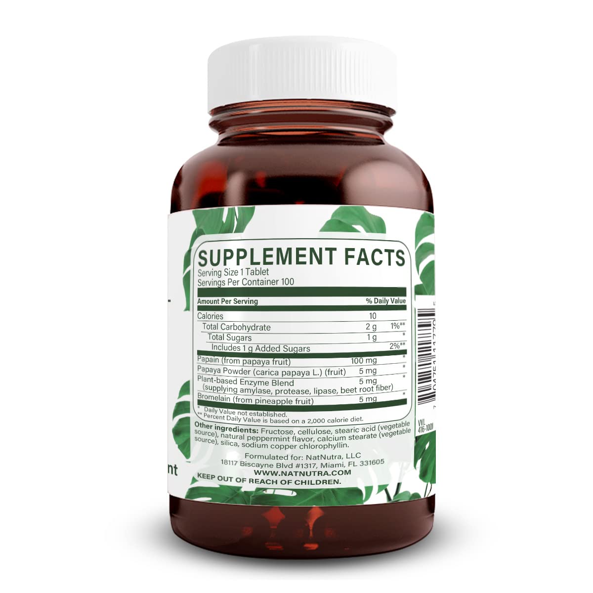 Natural Nutra Peppermint-Papaya Parent