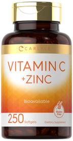 Carlyle Vitamin C with Zinc - 250 Softgels