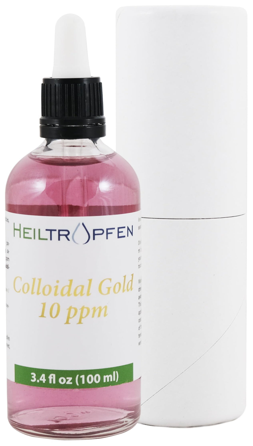 Heiltropfen Colloidal Gold 10 ppm - 3.4 Fl Oz