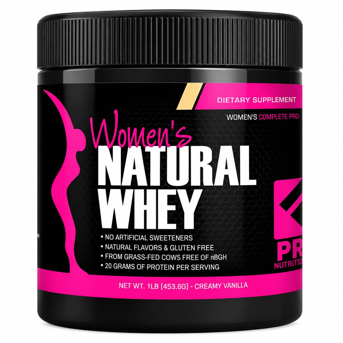 PRO NUTRITION LABS Her Natural Whey Protein Powder - 1 lb