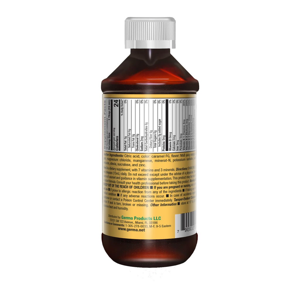 Germa B-Complex Syrup Vitamin B Supplement - 8 oz - image 4
