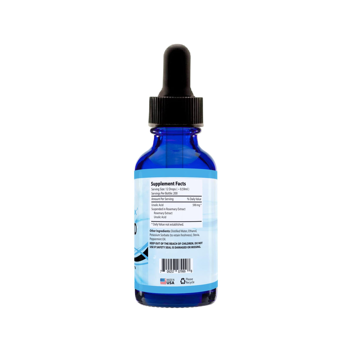 Absonutrix Ursolic Acid 590mg Liquid - 4 Fl Oz - image 3
