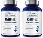 1MD Nutrition KrillMD Antarctic Krill Oil Omega-3 - 120 Softgels