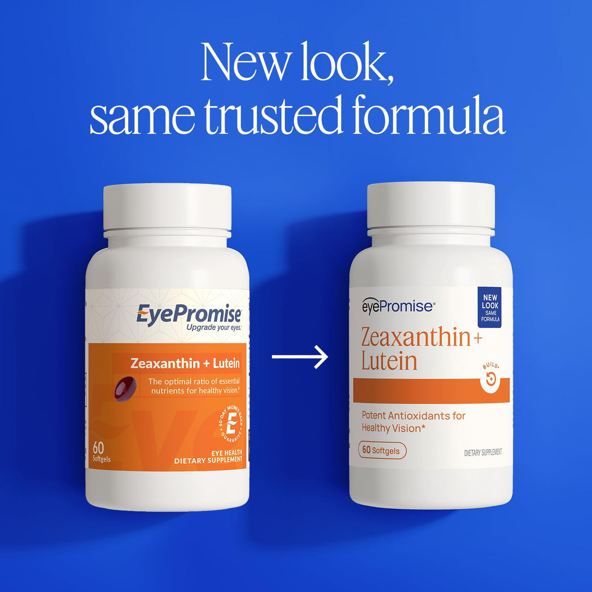 EyePromise Zeaxanthin + Lutein Eye Health Supplements - 60 Softgels - image 2