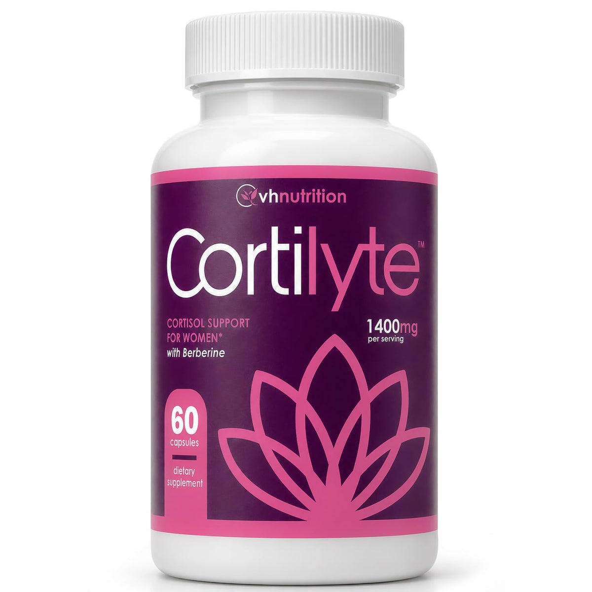 VH Nutrition CortiLyte Ginkgo Biloba Brain Support - 60 Capsules