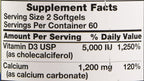 Nature's Truth Absorbable Calcium 1200 mg Plus D3 - 240 Softgels - image 5