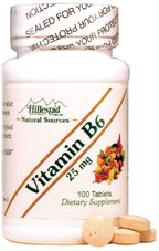 Dialyvite Vitamin B6 25 mg - 100 Tablets
