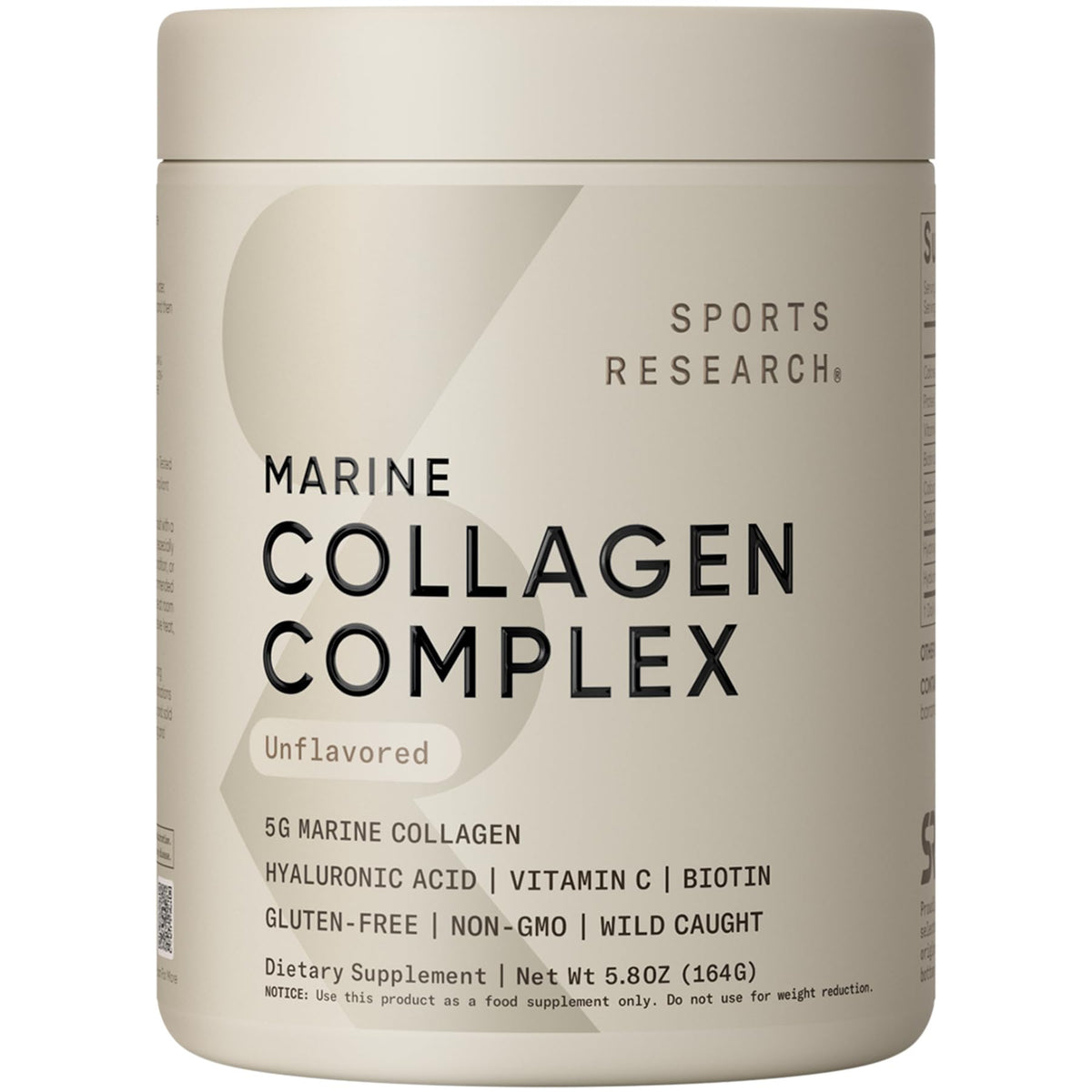 Sports Research® Marine Collagen Peptides