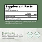 Earth Harmony Naturals Calcium D-Glucarate 1200mg - 120 Capsules - image 3