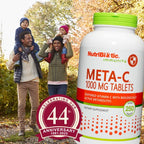 NutriBiotic Meta-C Vitamin C 1000 mg Antioxidant Support - 250 Tablets - image 4