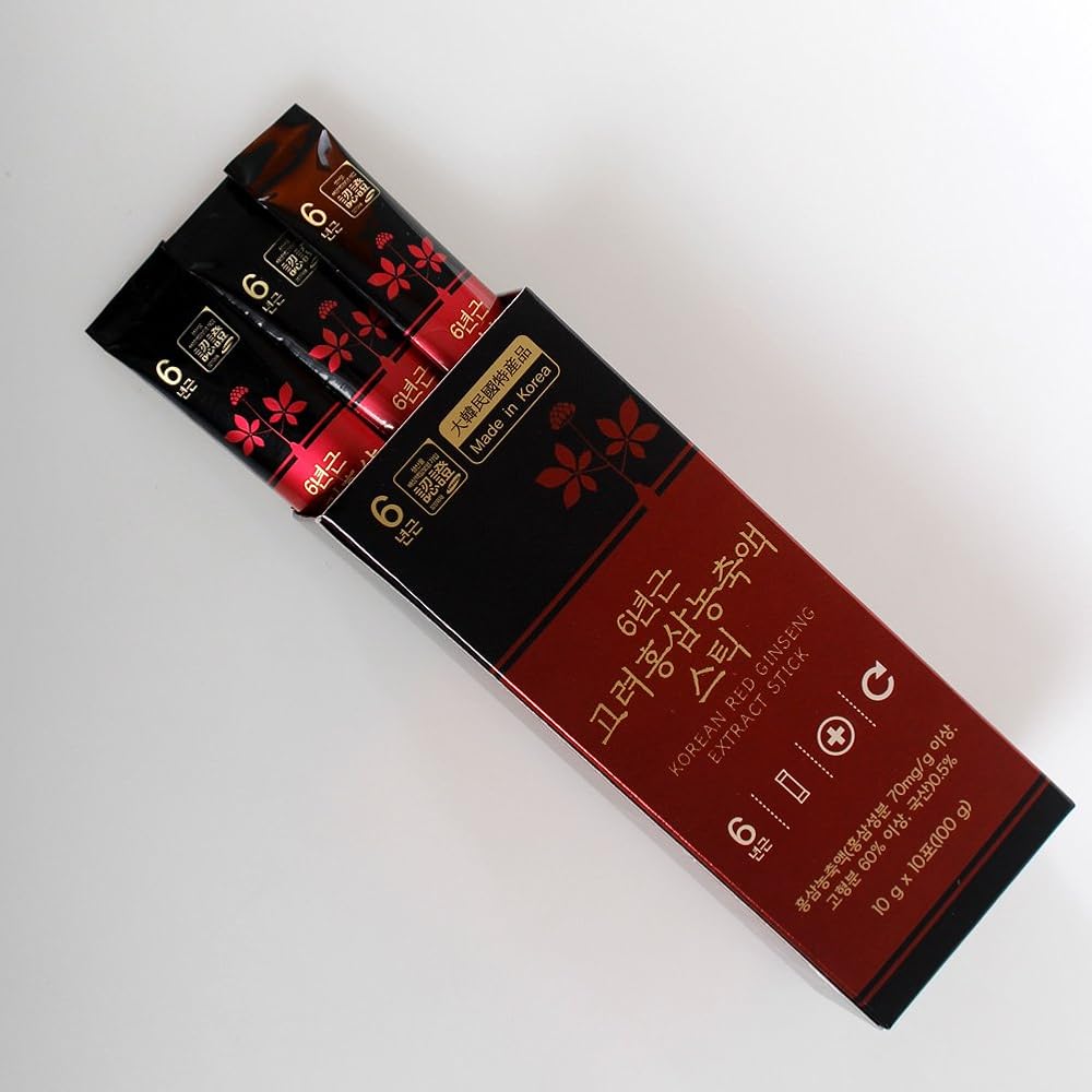 KGC JUNGWONSAM 6 Years Red Ginseng Extract Stick - 30 Sticks - image 4