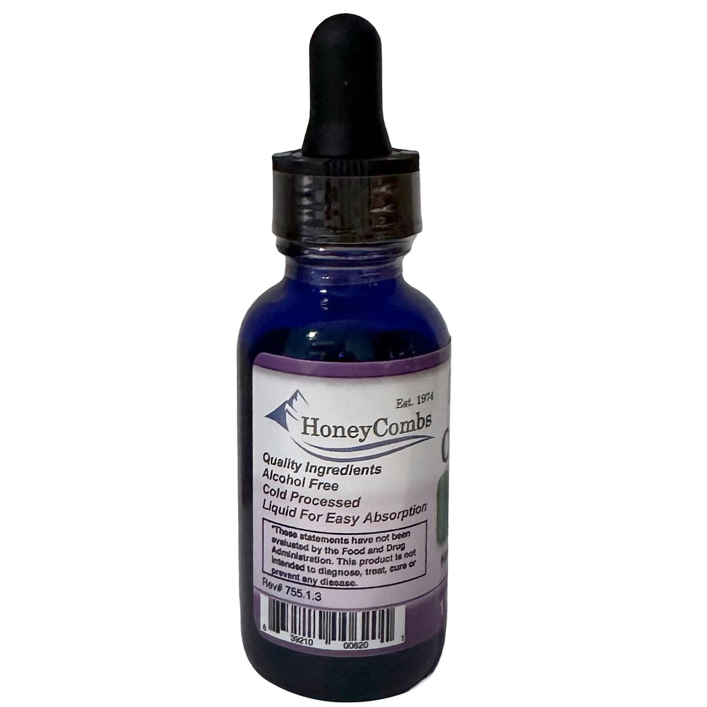 HoneyCombs Black Cohosh Liquid Extract Alcohol-Free - 1 fl oz - image 2
