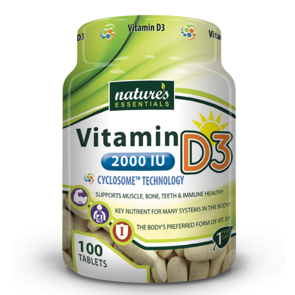 Nature's Essentials CoQ10 Supplement with Cyclosome - 100 Tablets