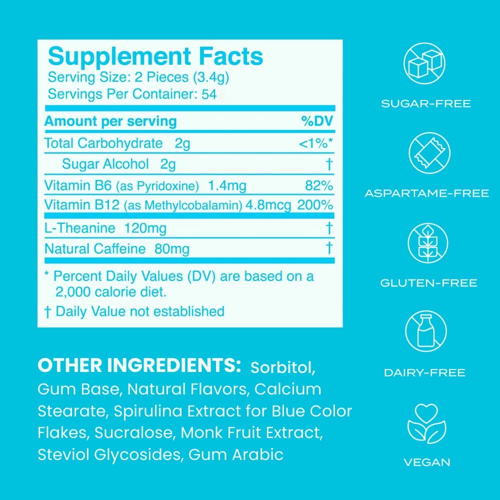 NeuroGum Nootropic Energy Caffeine Gum Mint - 108 Count - image 7